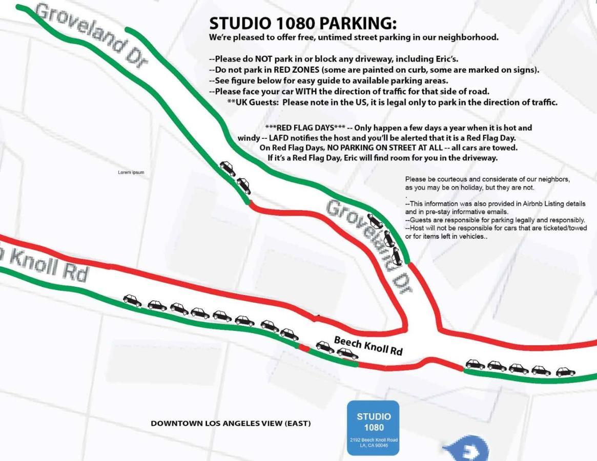 로스앤젤레스 Hollywood Hills Jetliner Views At Studio 1080 Hollywood 아파트 외부 사진